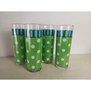 4 Gail Pittman Provence Glass Tumblers
